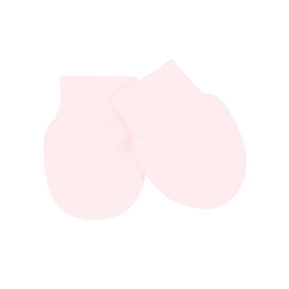 Kyte Baby Soft Pink Baby Mittens - Picture 1 of 1